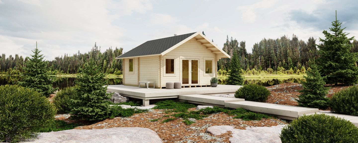 Mökki Luoman Lillevilla Koitere 28,5m²