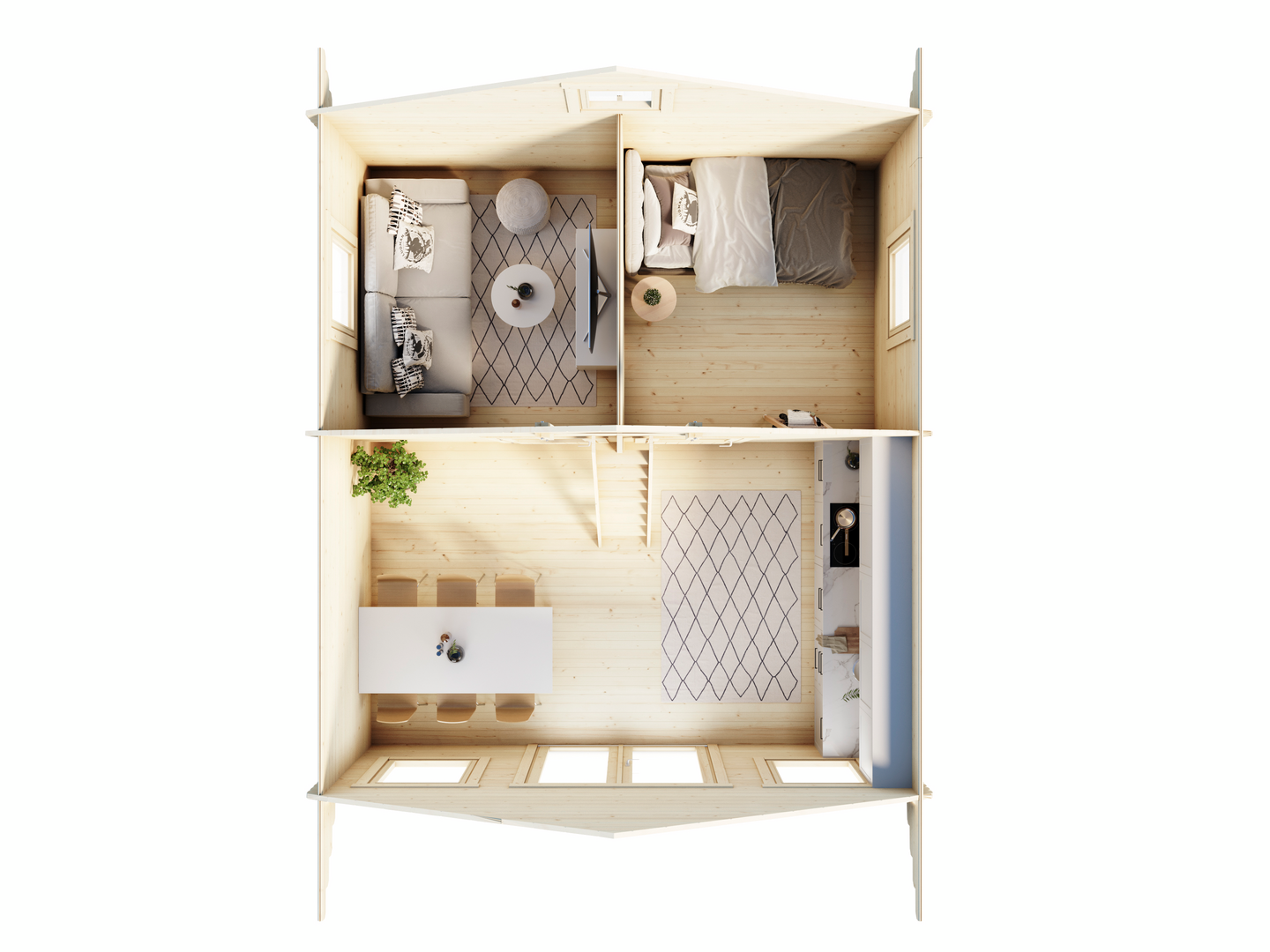 Mökki Luoman Lillevilla Koitere 28,5m²