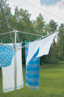 Pyykinkuivausteline Varax HT 122 sinkitty 5-sakarainen