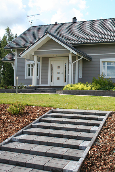 Porraslaatta HB 600x300x65mm musta