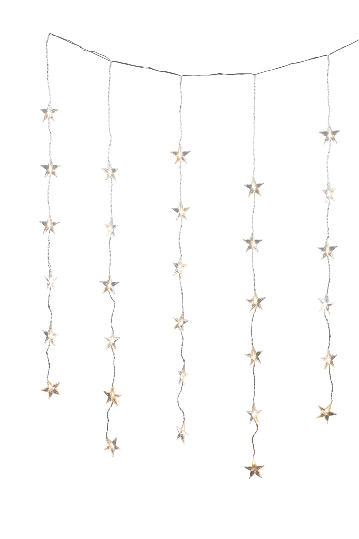 Valoverho Airam Kaili 30 lediä tähti valkoinen 0,9x1,2m ulos/sisälle