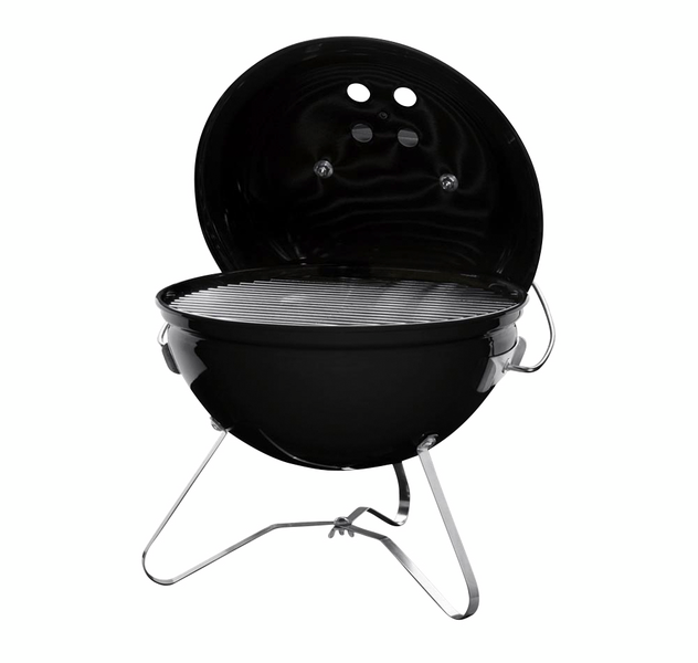 SMOKEY WEBER JOE PREMIUM 37CM SVART, KOLGRILL