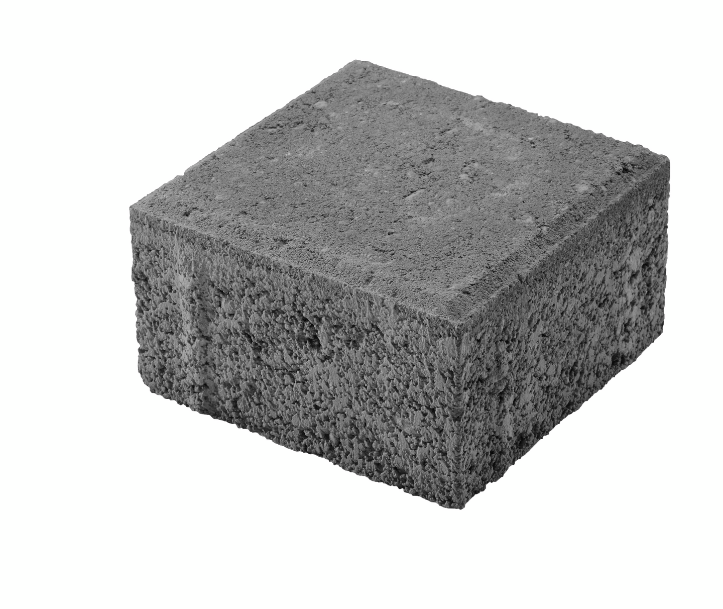 Nupukivi Lakka 80 musta 138x138x80mm 51 kpl/m²