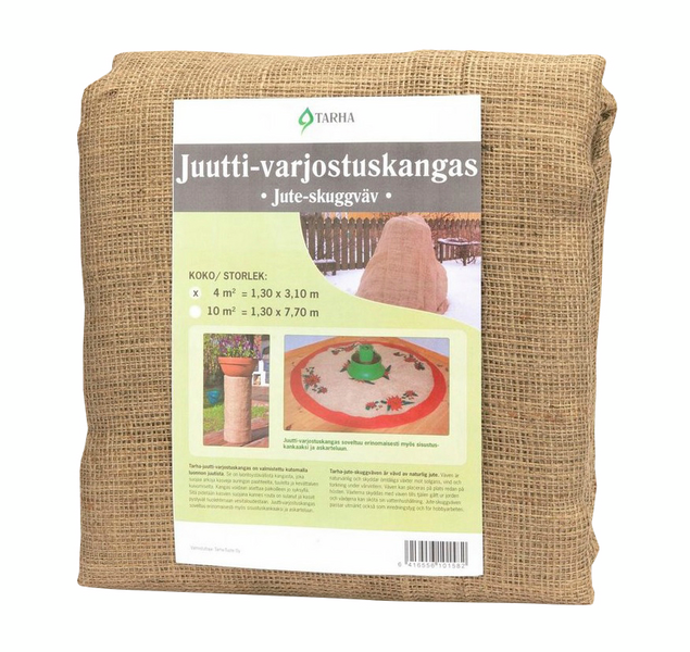 Varjostuskangas juutti Tarha 4m²