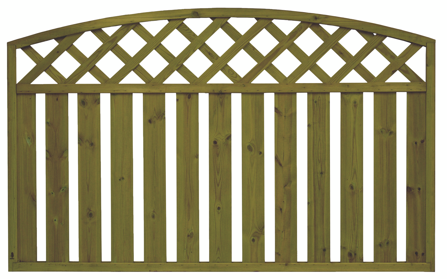 Aitaelementti Tammiston Puu A28 Lehtoharju kestopuu vihreä