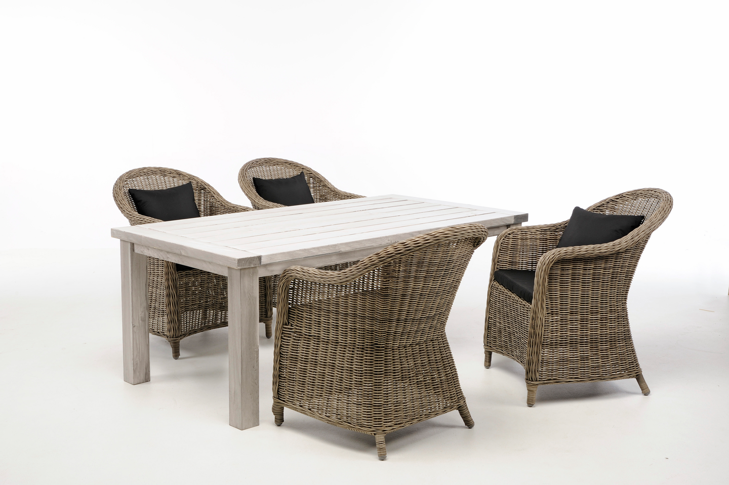 Pöytä Lily 100x180cm mänty vaalea ajopuu