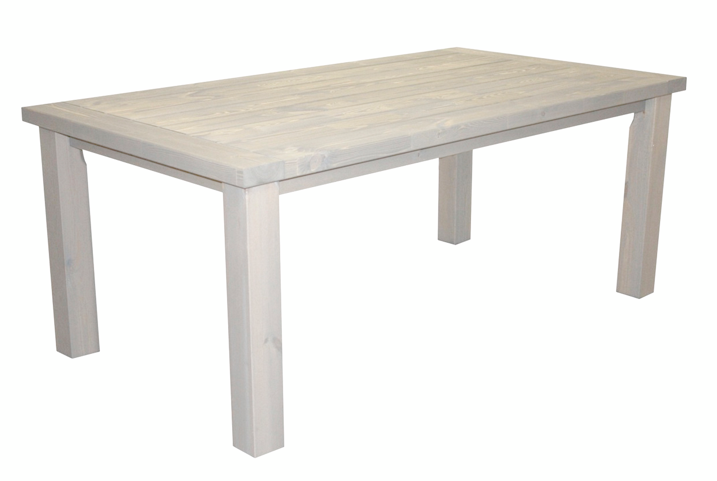 Pöytä Lily 100x180cm mänty vaalea ajopuu