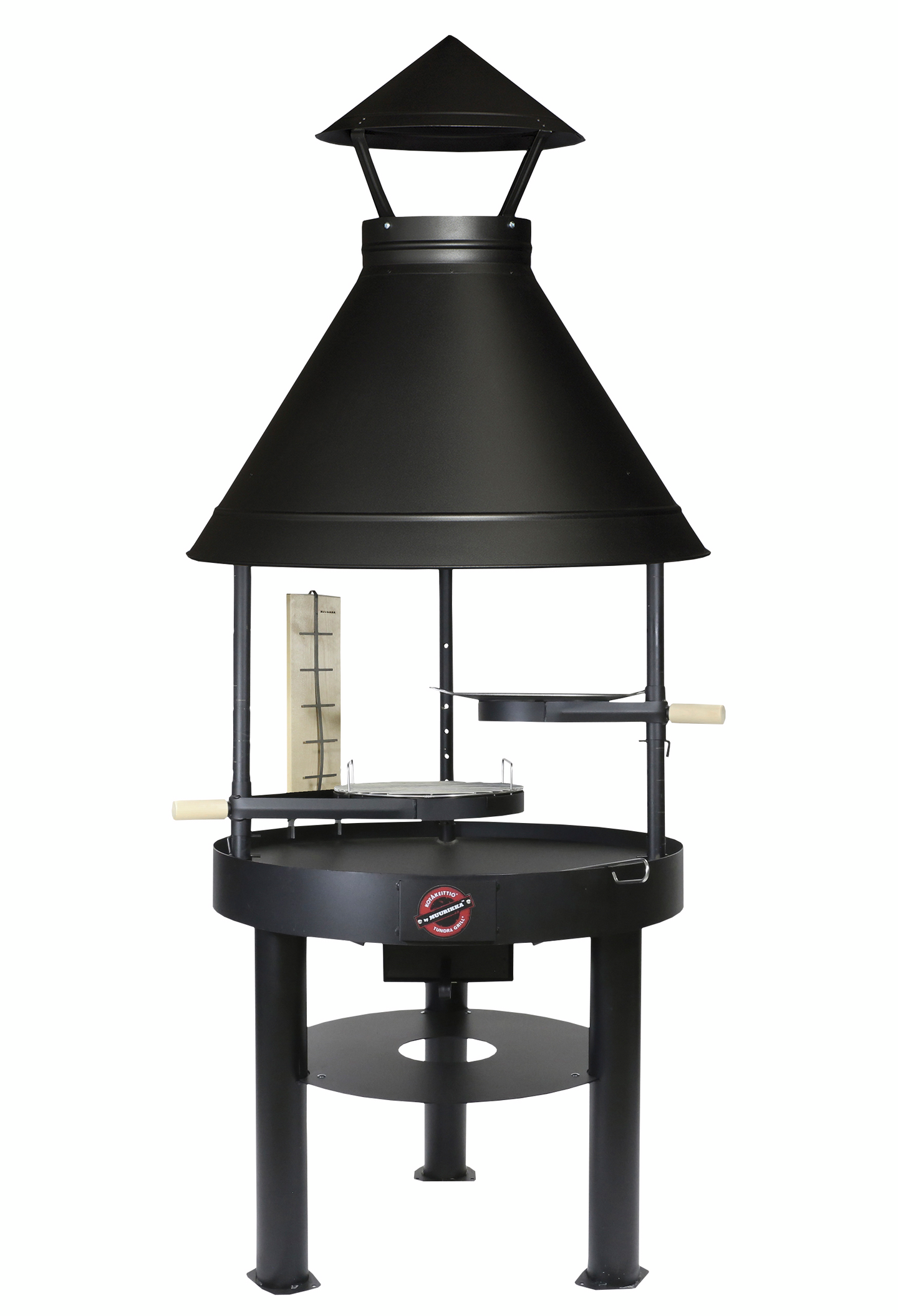 Kotakeittiö 100 heavy duty musta savukupu 100 ja sadehattu