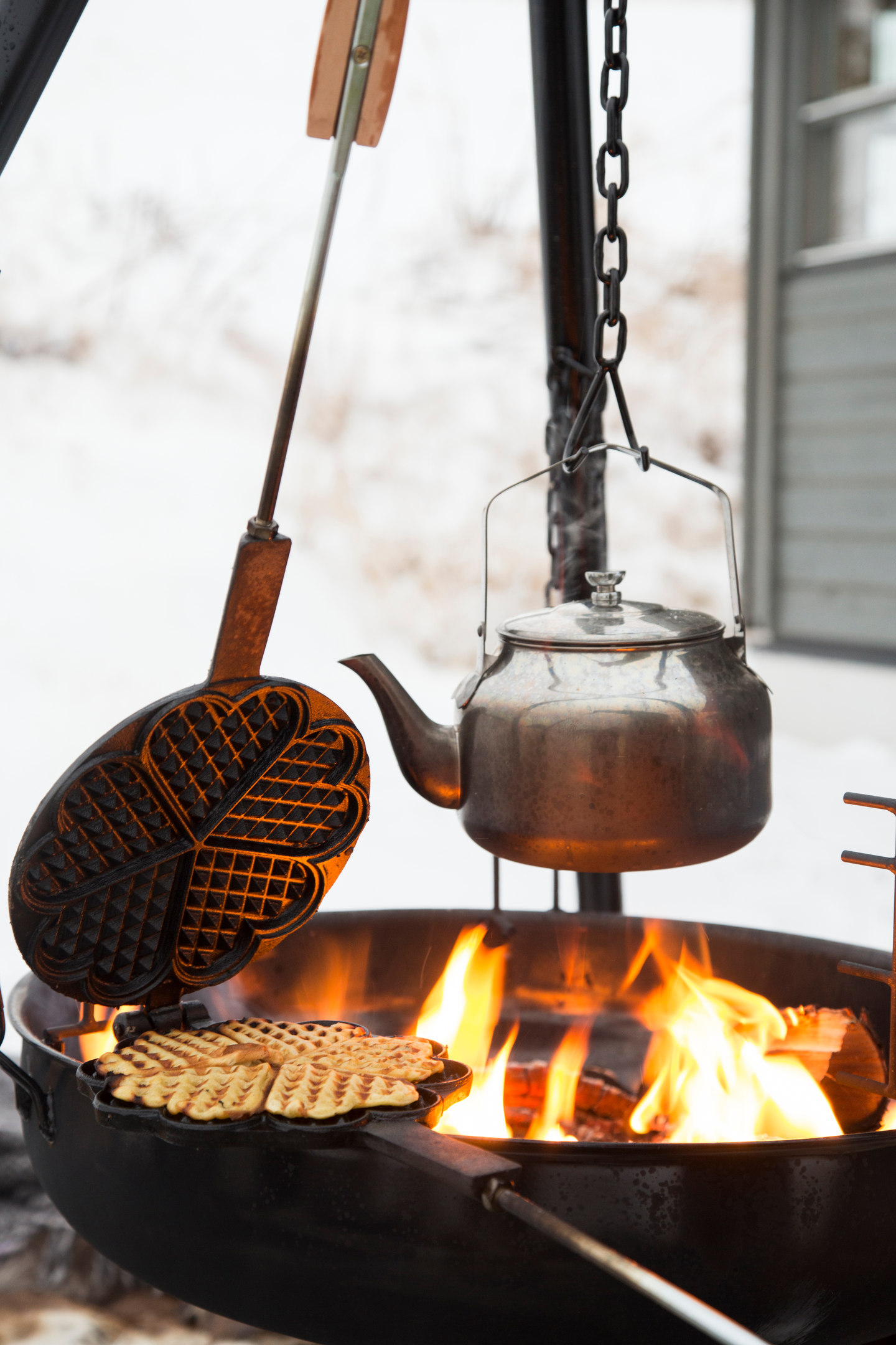 Vohvelirauta Espegard valurautainen