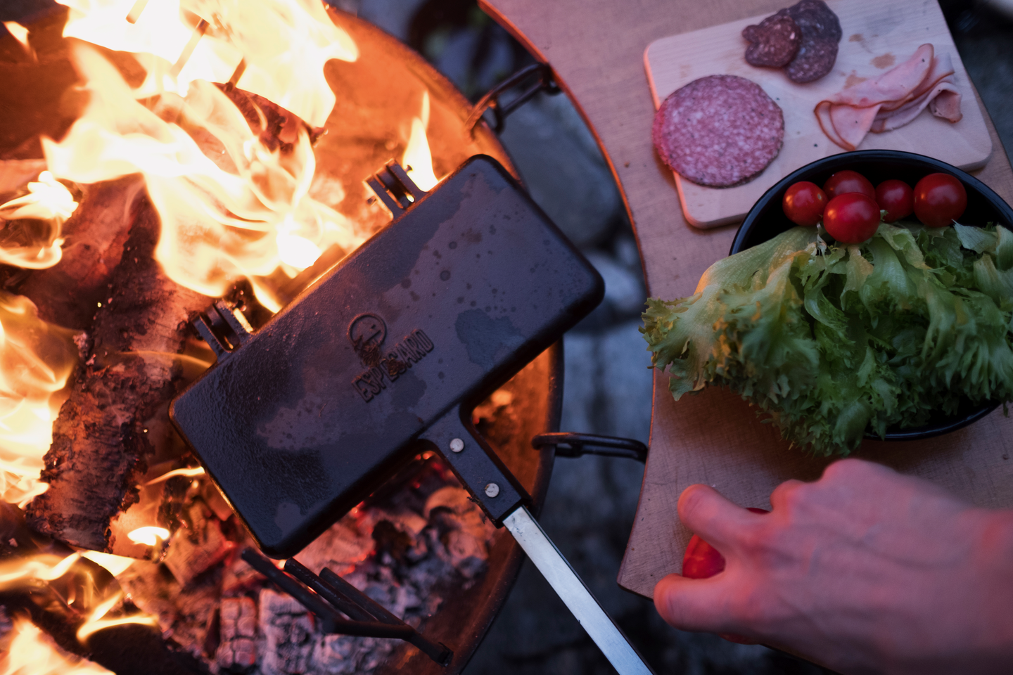 Toasteri Espegard valurautaa