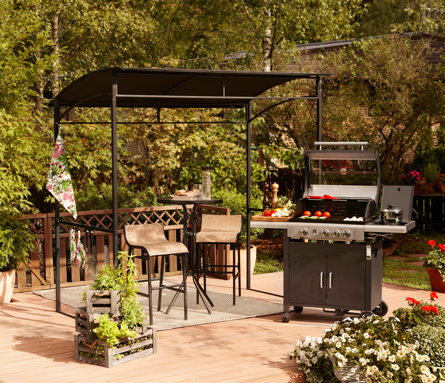 Pöytä Cello Wave korkea