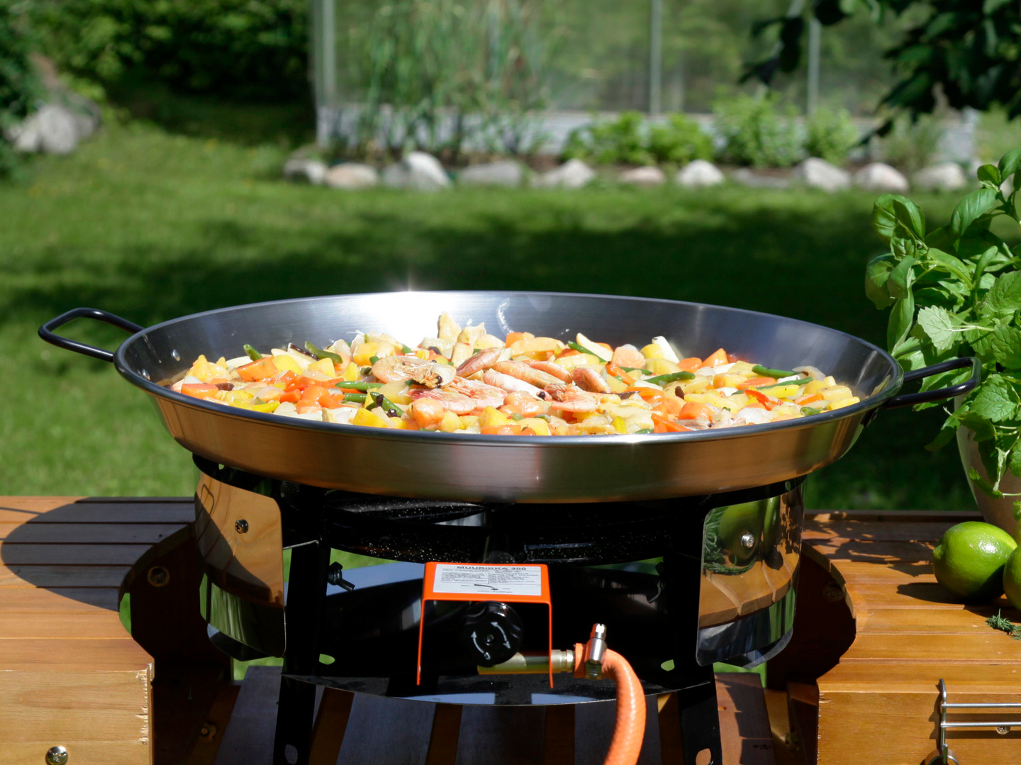 Paellapannu Muurikka 50cm teräs