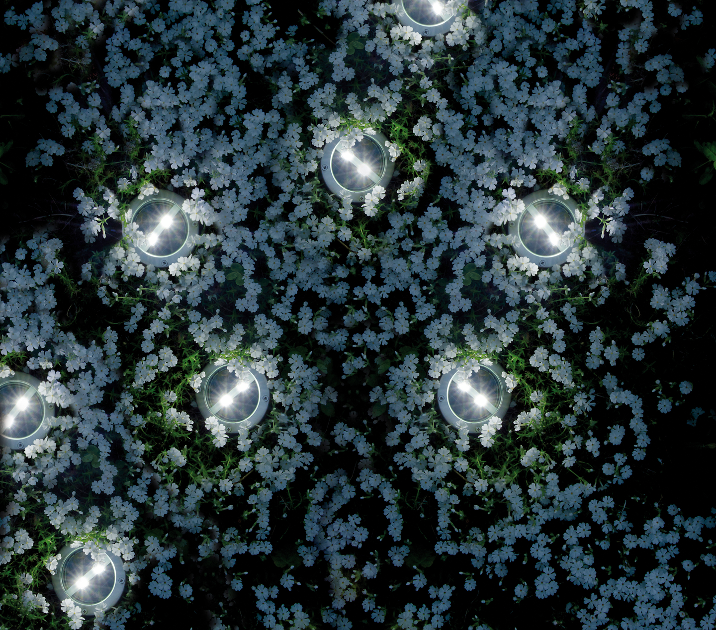 Askellaatta Airam Solar halkaisija 12cm metalli