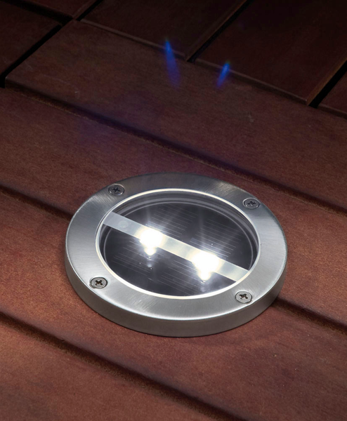 Askellaatta Airam Solar halkaisija 12cm metalli