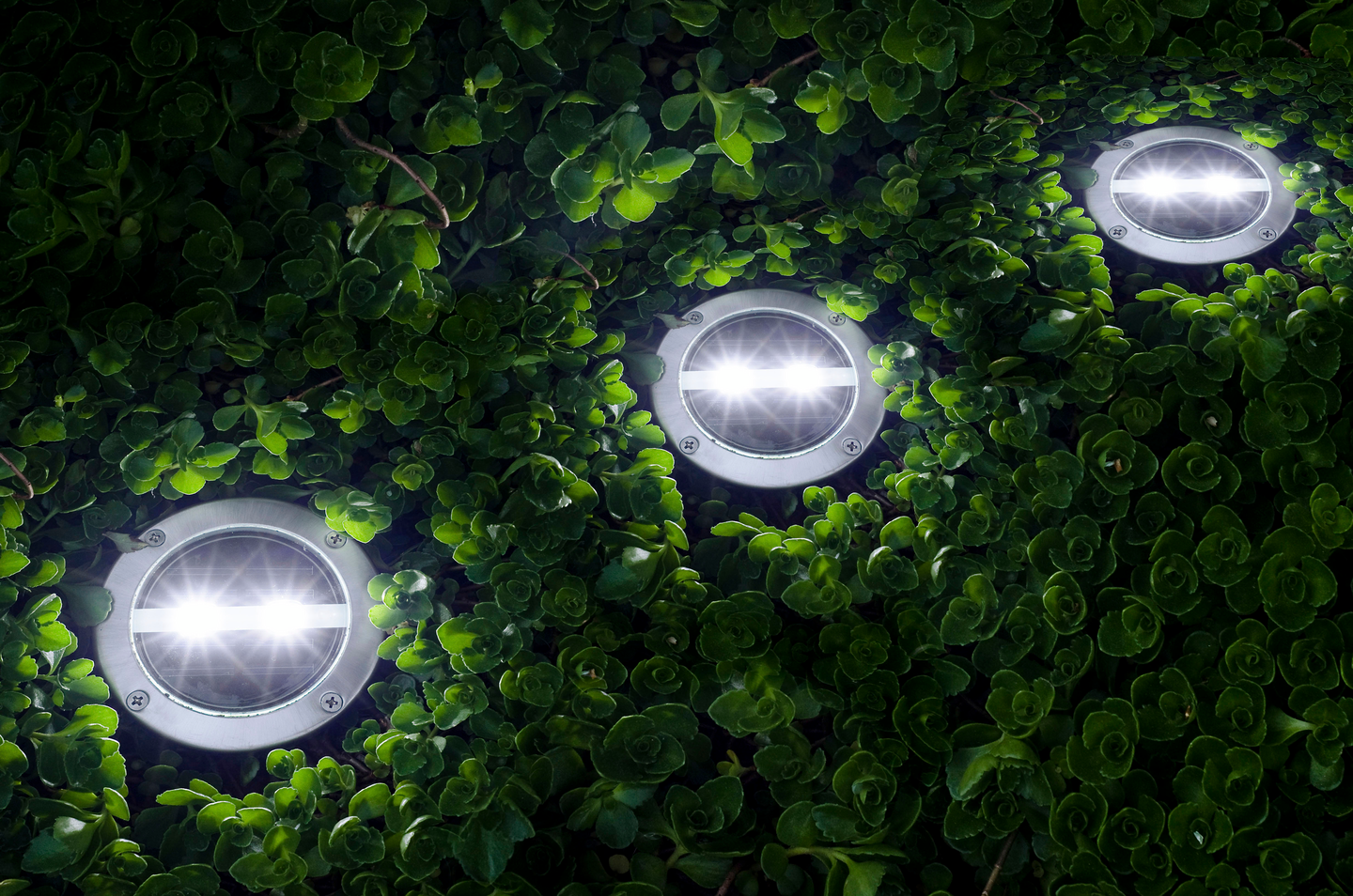 Askellaatta Airam Solar halkaisija 12cm metalli