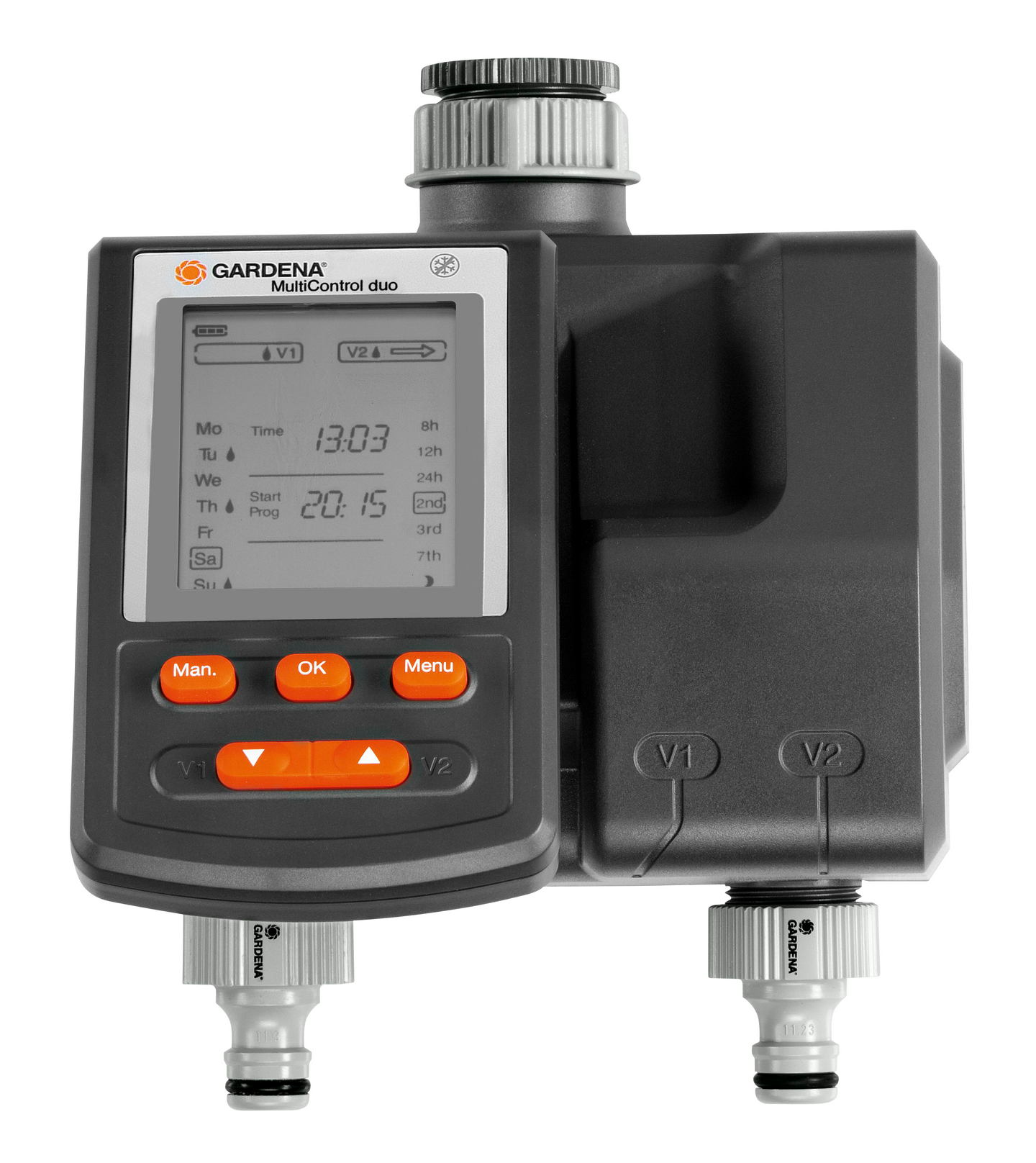Kasteluajastin Gardena multicontrol Duo 01874-28