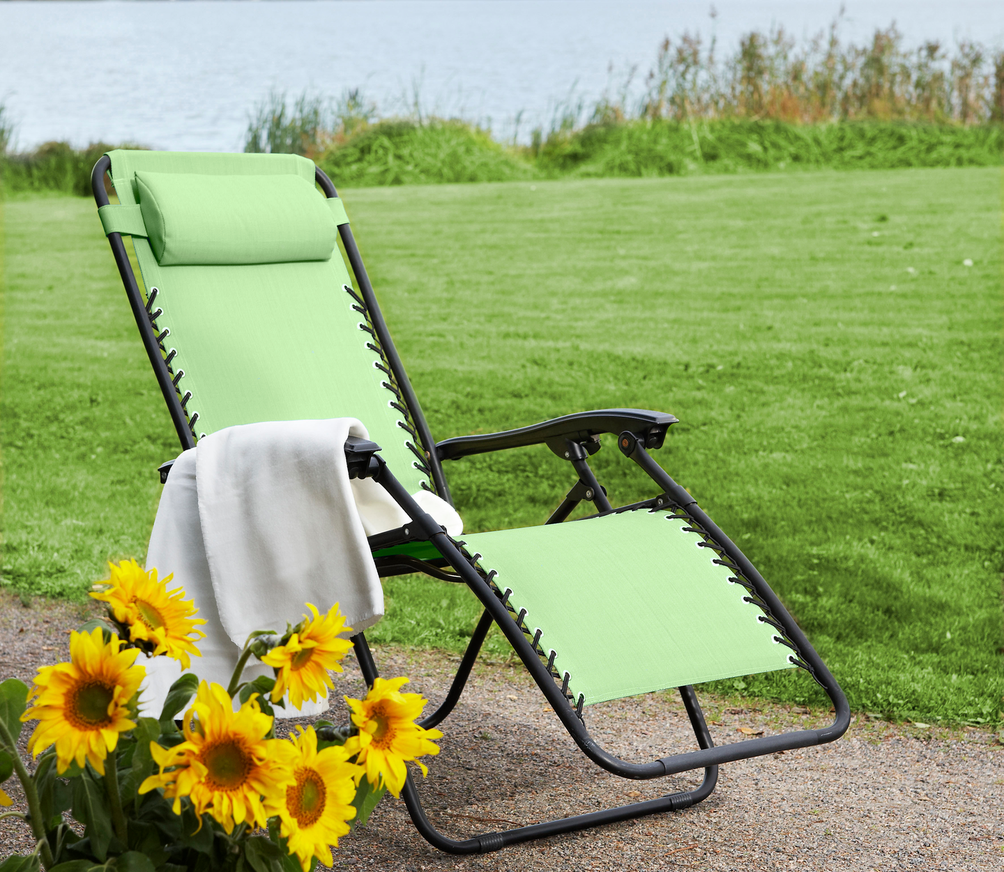 Aurinkotuoli Lanzarote lime