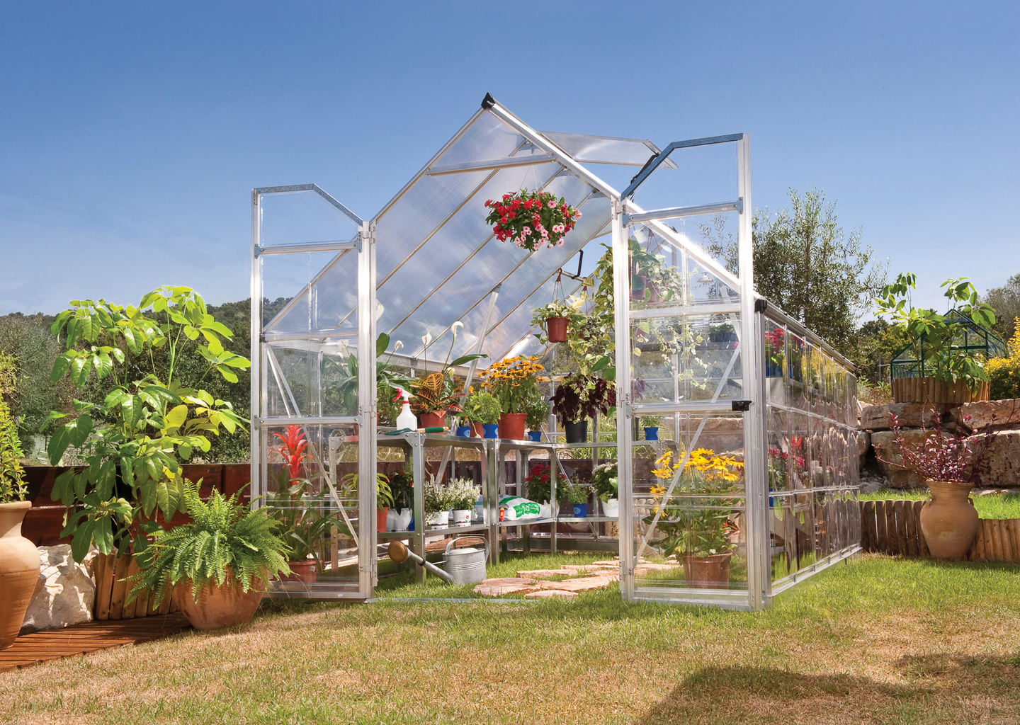 Kasvihuone Palram-Canopia Balance Hybrid 8,9m²