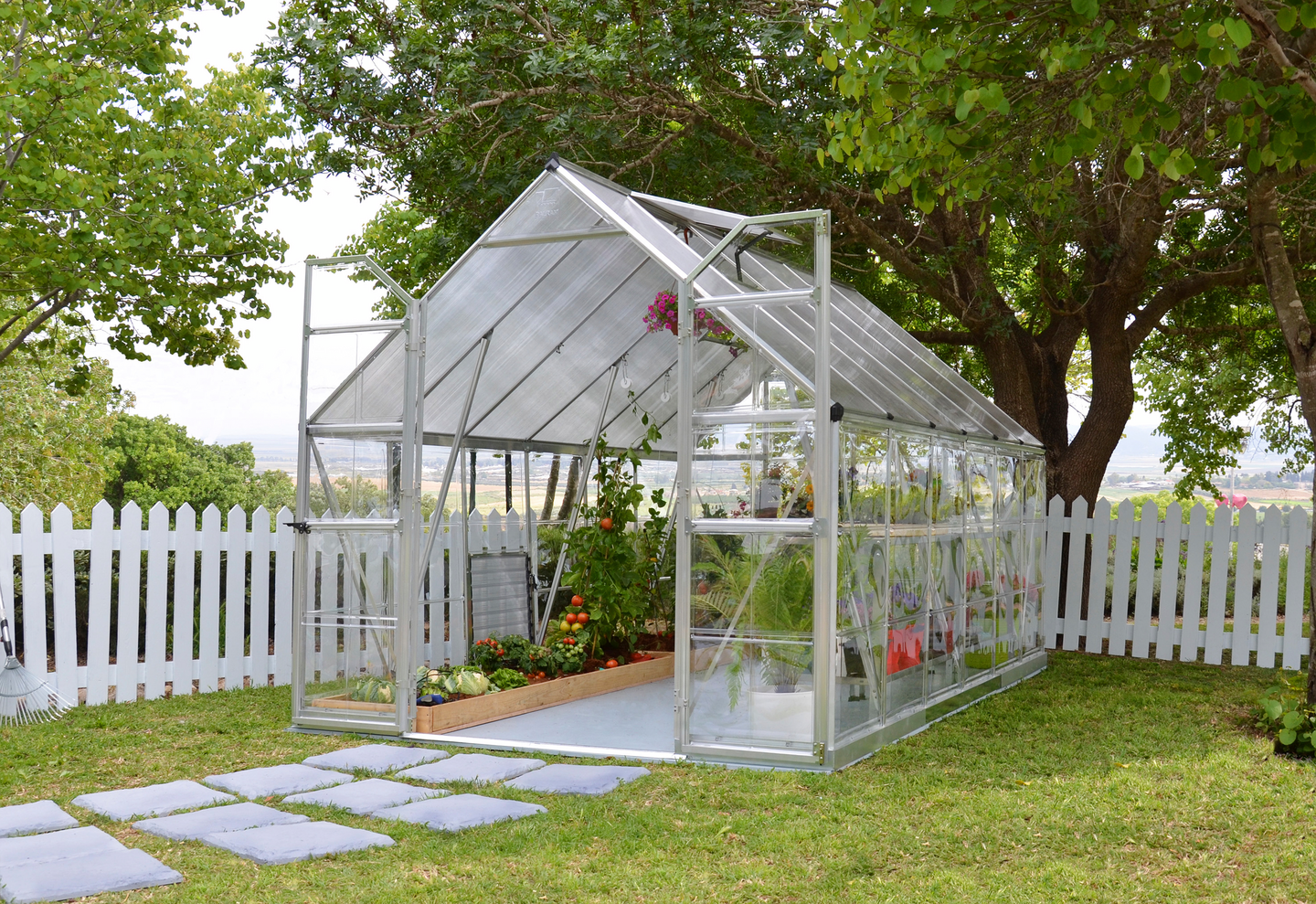 Kasvihuone Palram-Canopia Balance Hybrid 8,9m²