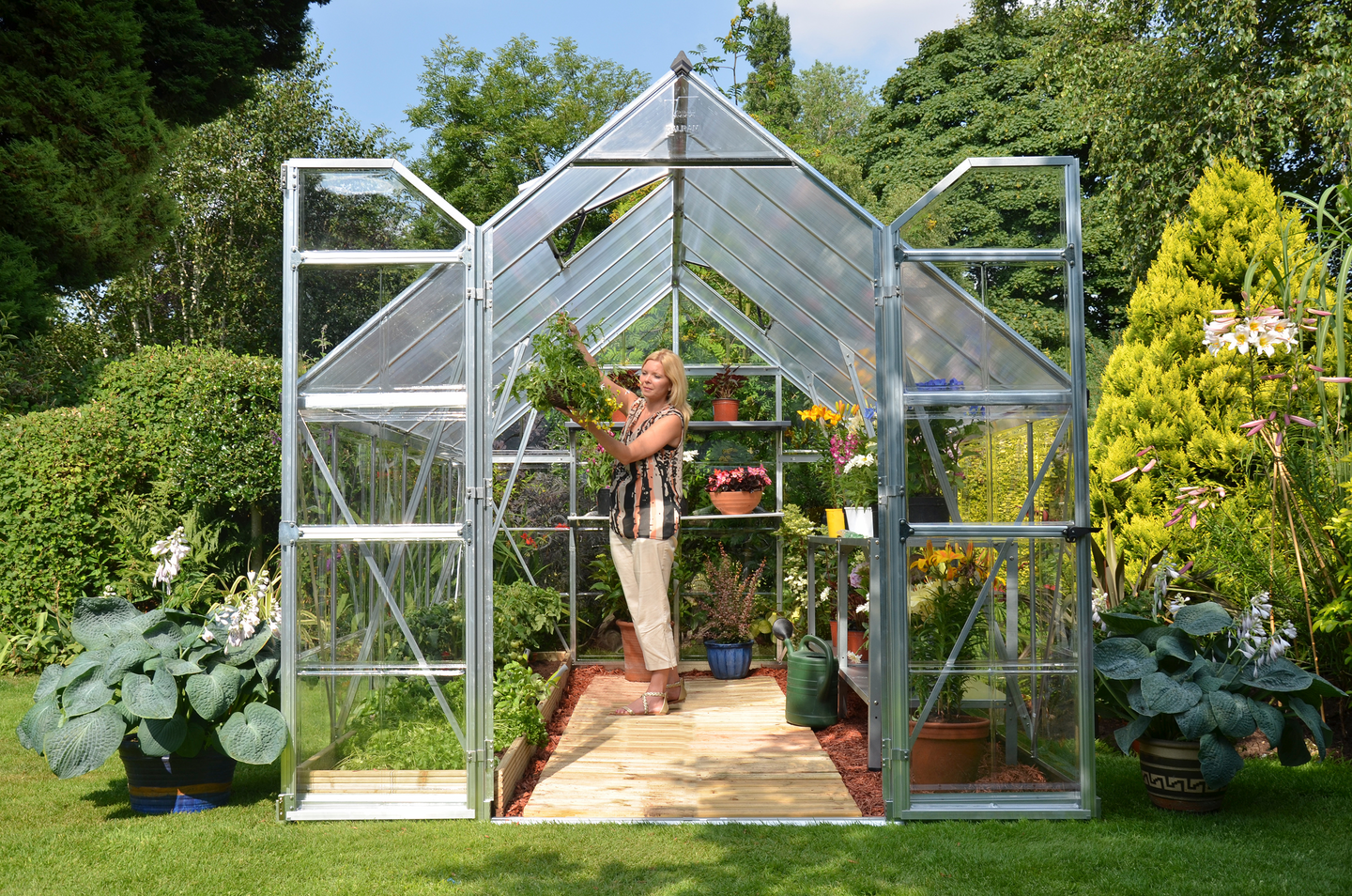 Kasvihuone Palram-Canopia Balance Hybrid 8,9m²