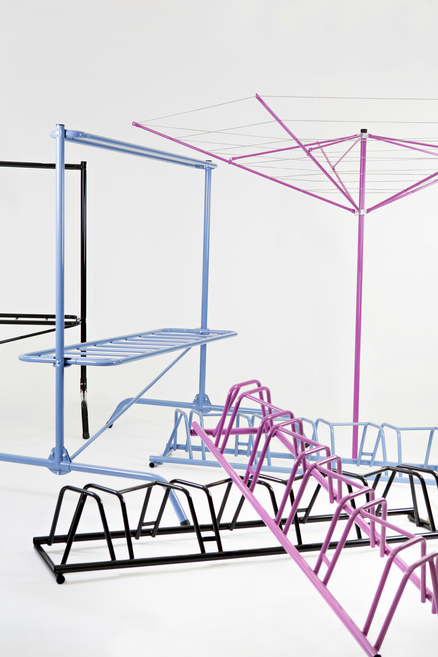 Tuuletusteline Varax 133 musta