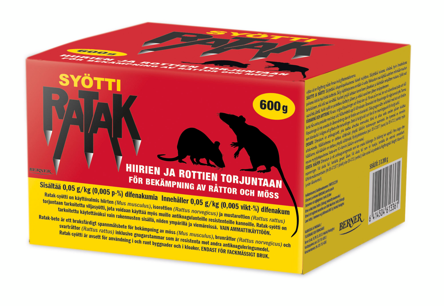 Ratak-syötti 600g - K-Rauta