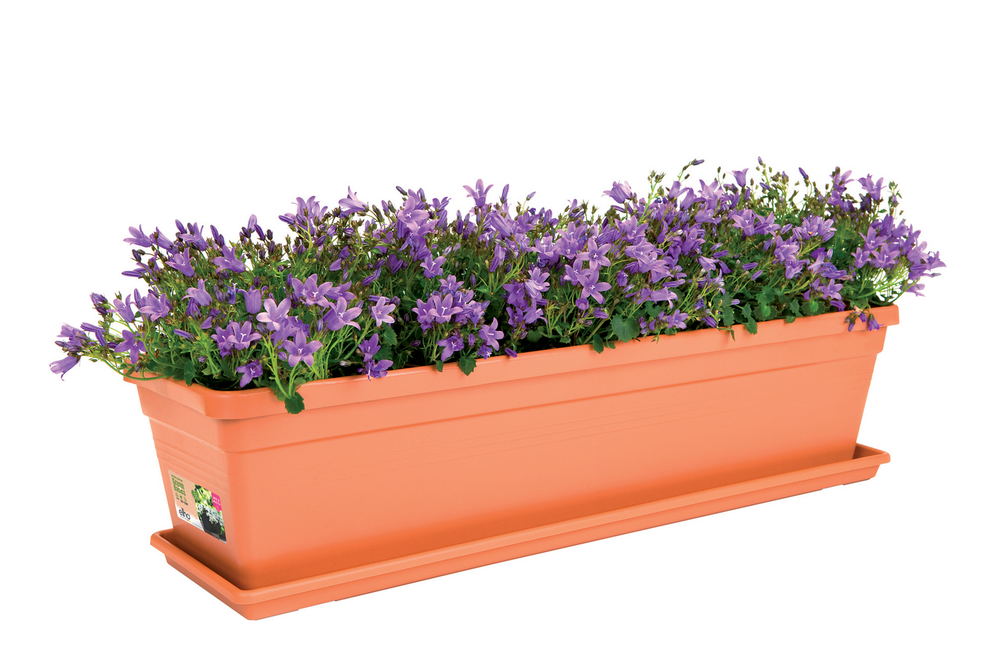 Parvekelaatikon aluslautanen Green Basics Trough 60 terrakotta