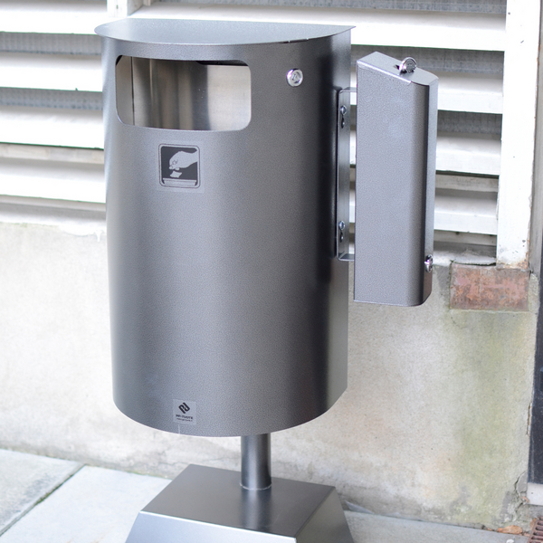 Tuhka-roska-astia PP Turo 3/30 antiikkihopea