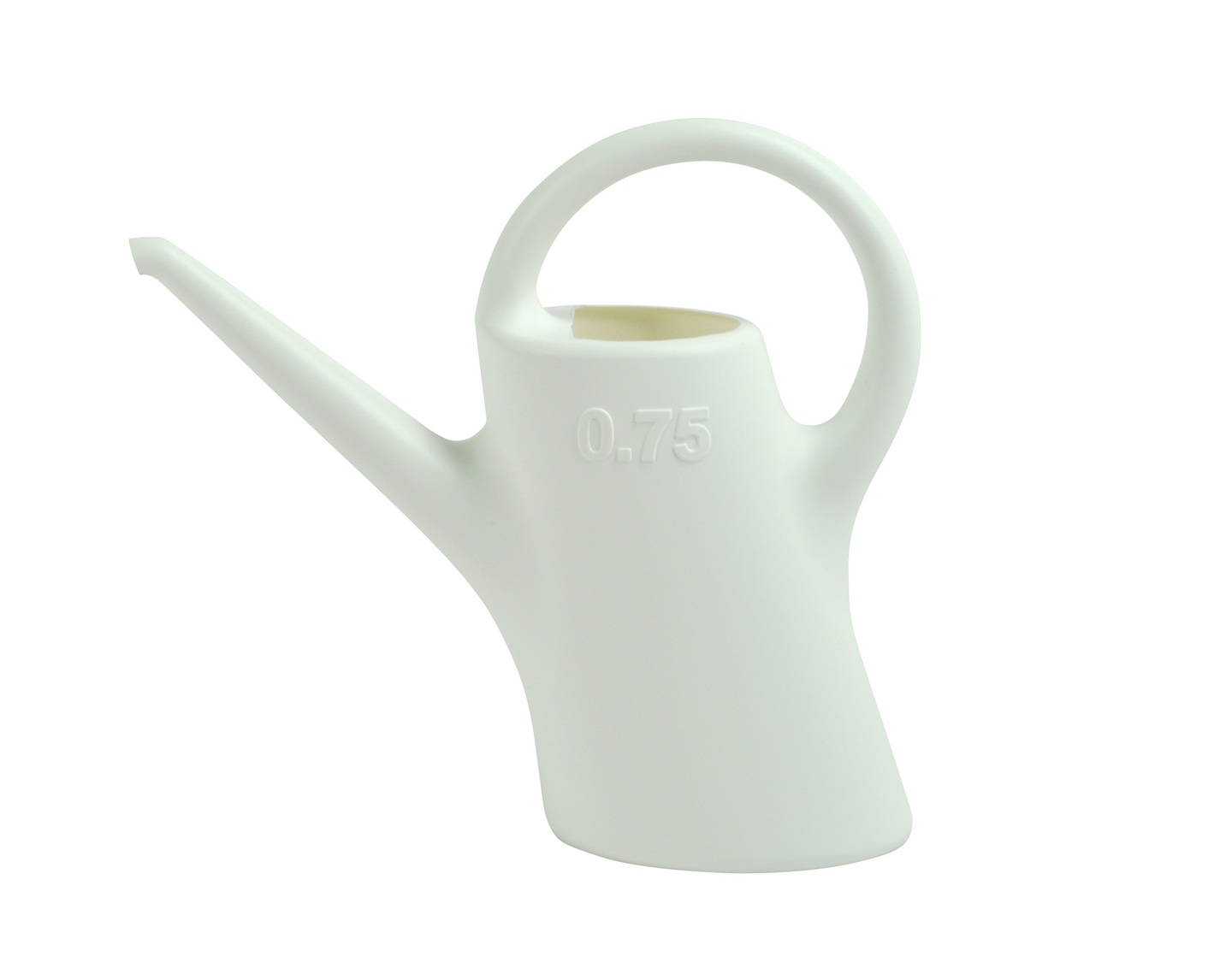 Kastelukannu Plastex Evergreen 0,75l valkoinen