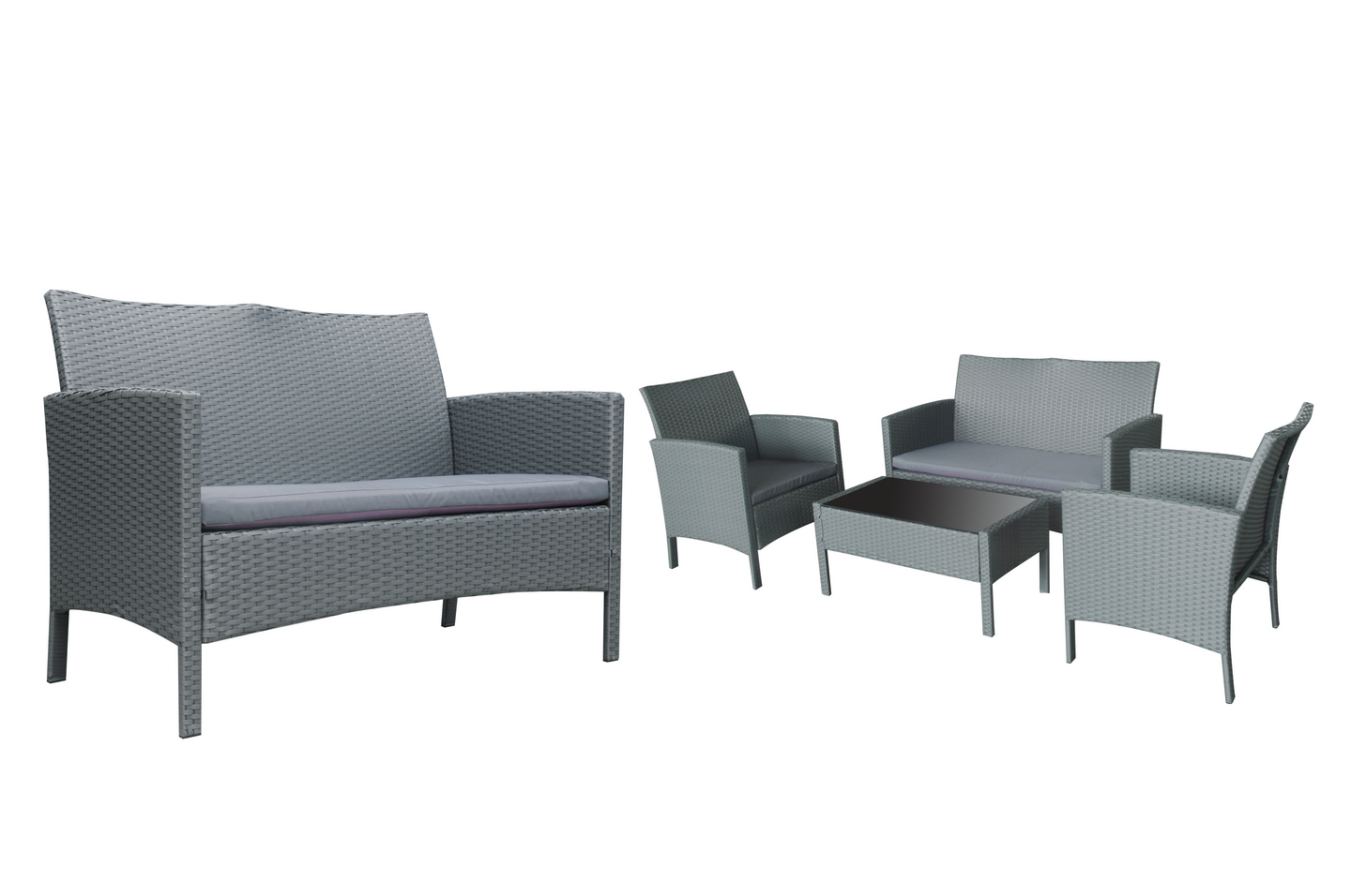 Sohvasetti Sun polyrottinkia