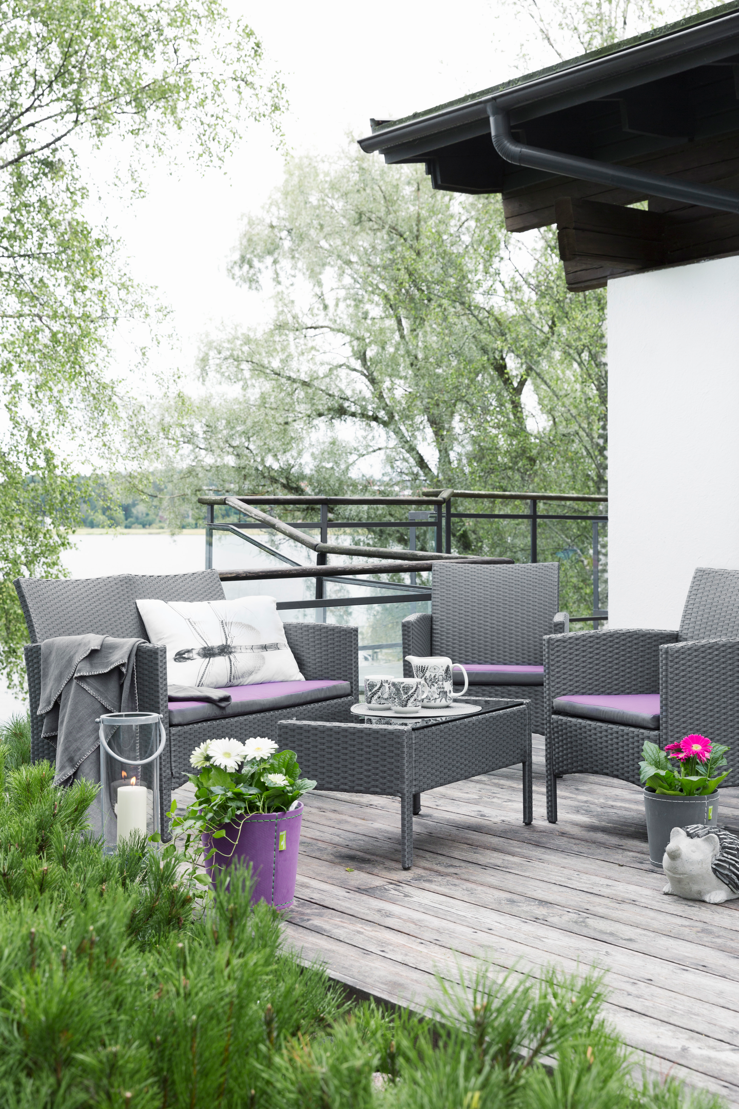 Sohvasetti Sun polyrottinkia