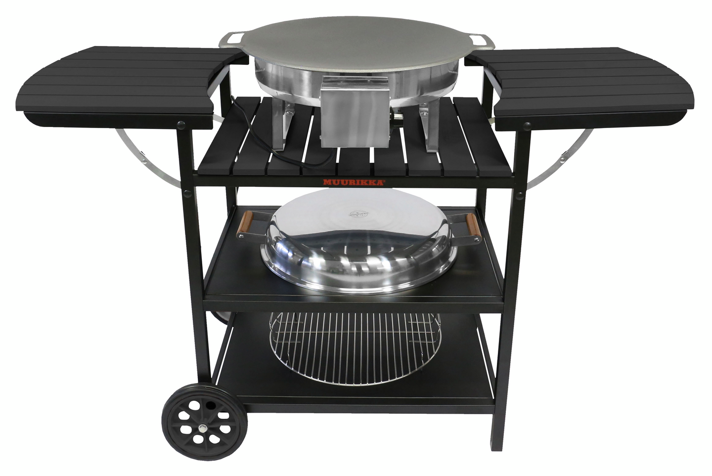 Kesäkeittiö Muurikka sähkö musta