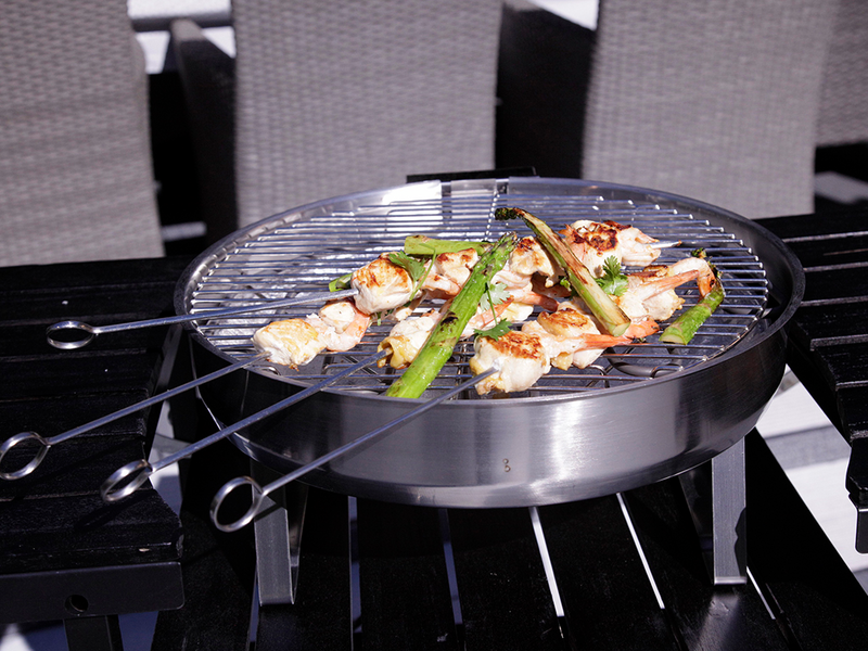 Kesäkeittiö Muurikka sähkö musta