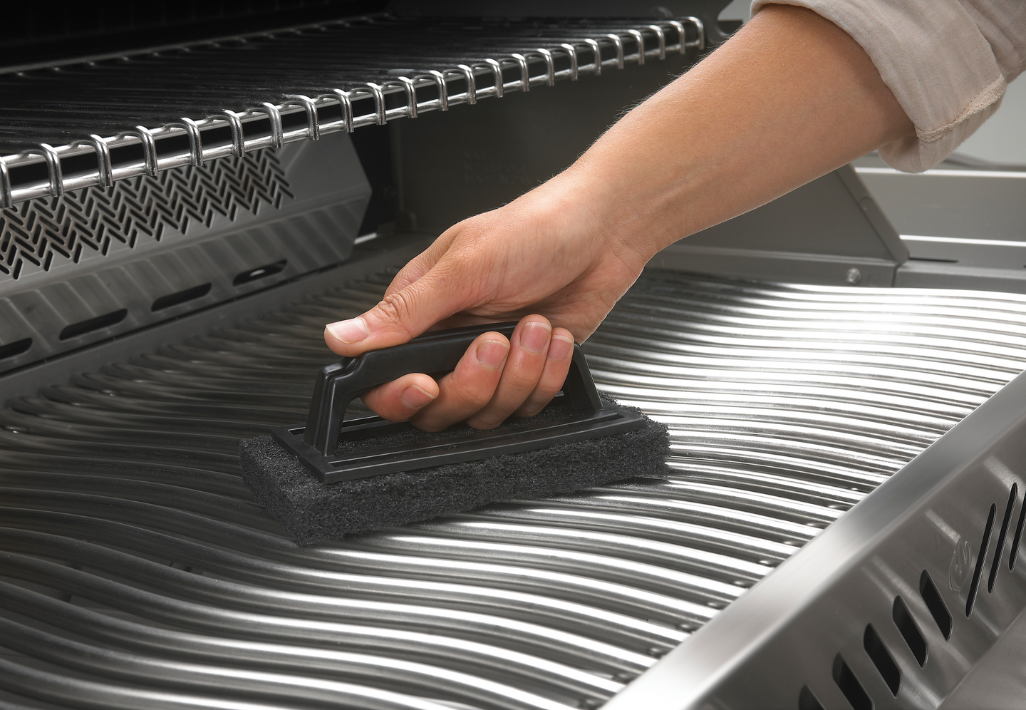 Vaihtoharjapää ja skrapa Napoleon