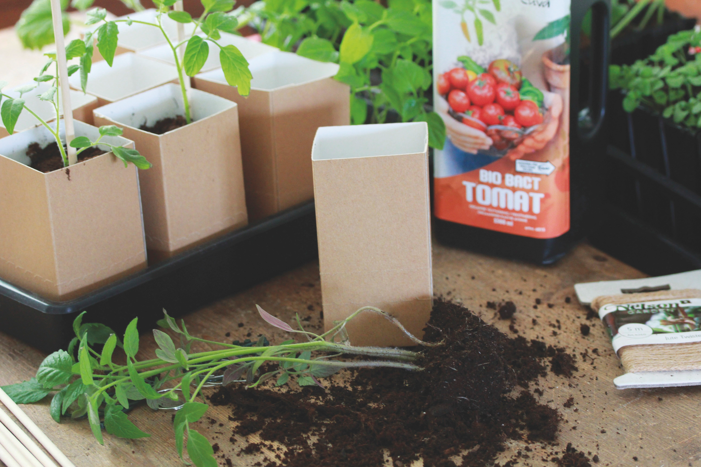 Istutusruukku Nelson Garden paper pot 0,5l 10kpl