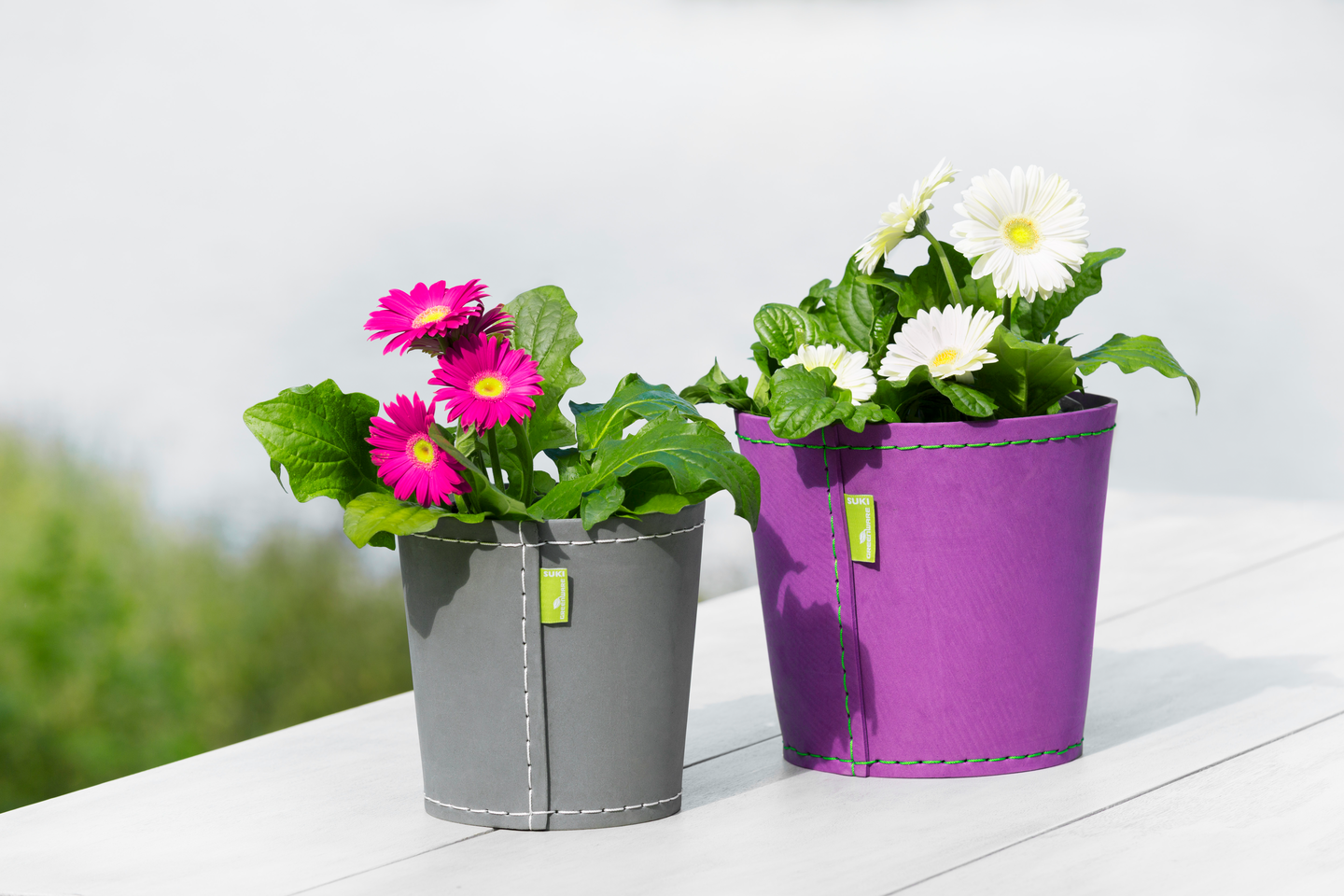 Ruukku Suki halkaisija 20cm harmaa korkeus 20cm