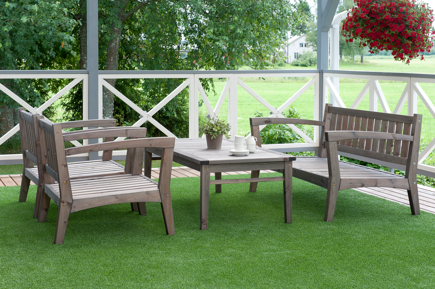 Pöytä Reimann Retro grafiitinharmaa