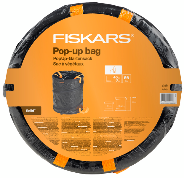 Lehtisäkki Fiskars 56l Solid 1015646