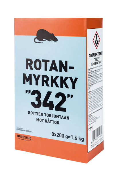 Rotanmyrkky 342 8x200g - K-Rauta