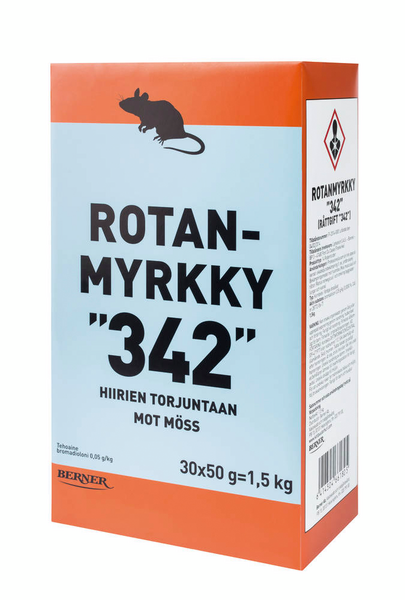 Rotanmyrkky 342 30x50g - K-Rauta