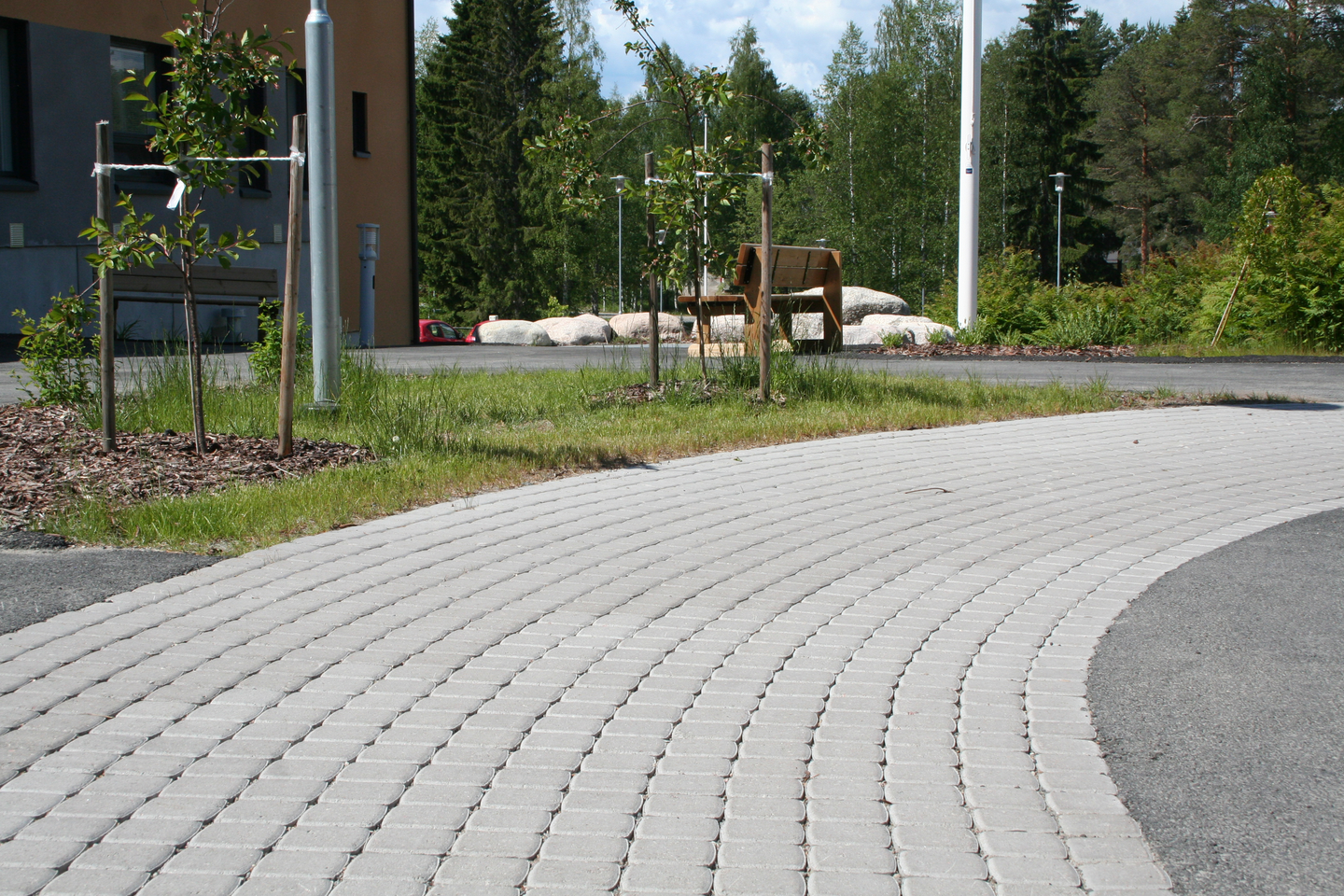 Perinnekivi HB 115x115x80mm harmaa