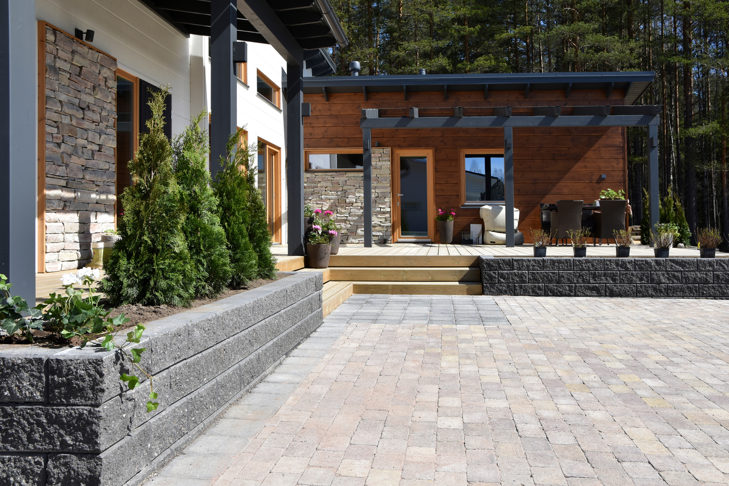 Antiikkikivi Lakka 60 harmaa 179x119x60mm 47kpl/m²