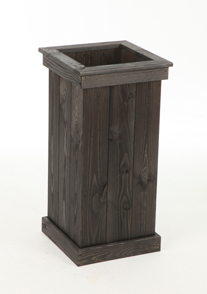 Kukkatorni Miljöökoriste 67x33x33cm harmaa