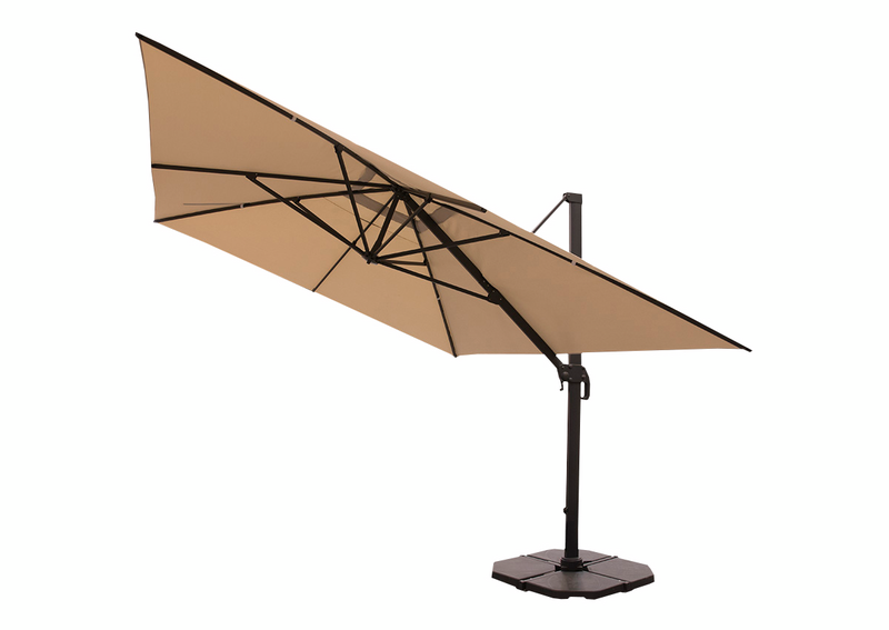 Aurinkovarjo Cello Deluxe riippuva 3x4m