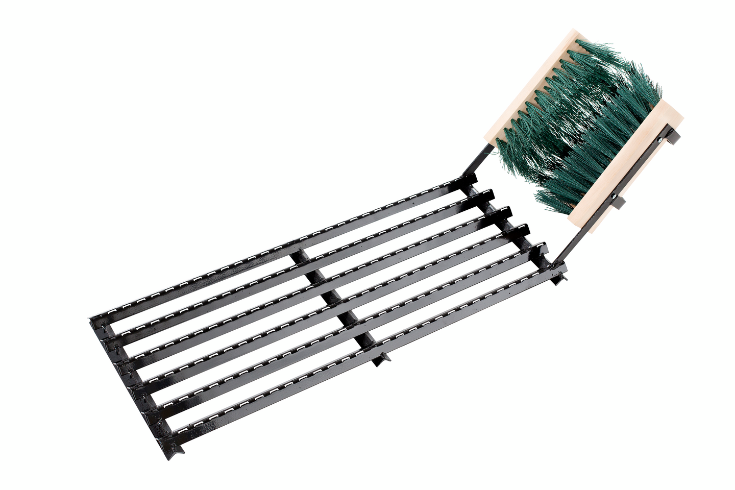 Rappuralli Varax 753 musta kuvio 3 harjaa