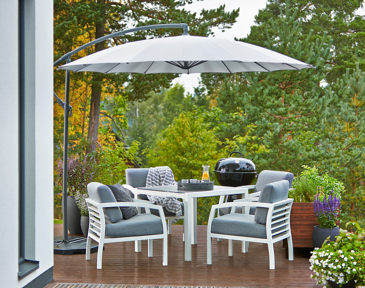 Pöytä Cello Sevilla 90x90x67,5cm