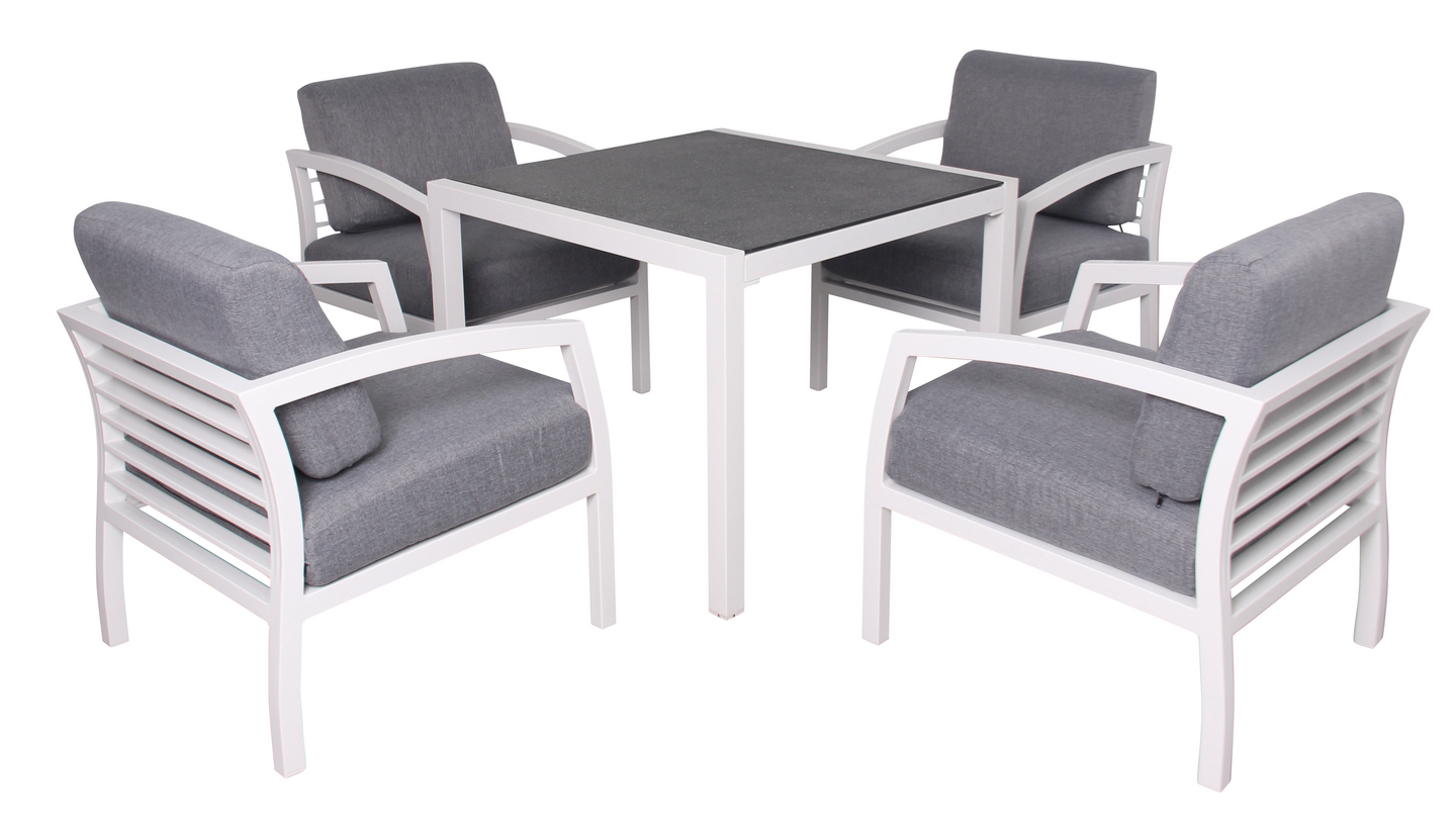 Pöytä Cello Sevilla 90x90x67,5cm