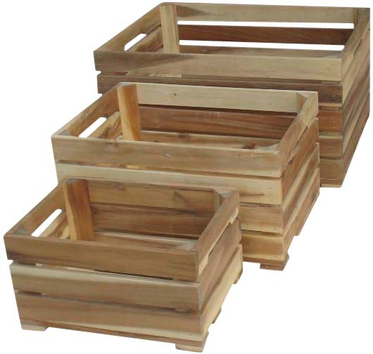 Laatikko puuta öljytty S