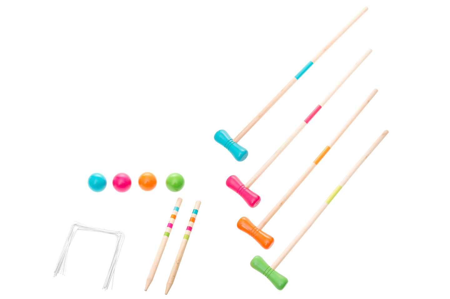 Krokettipeli atom 4 pelaajalle