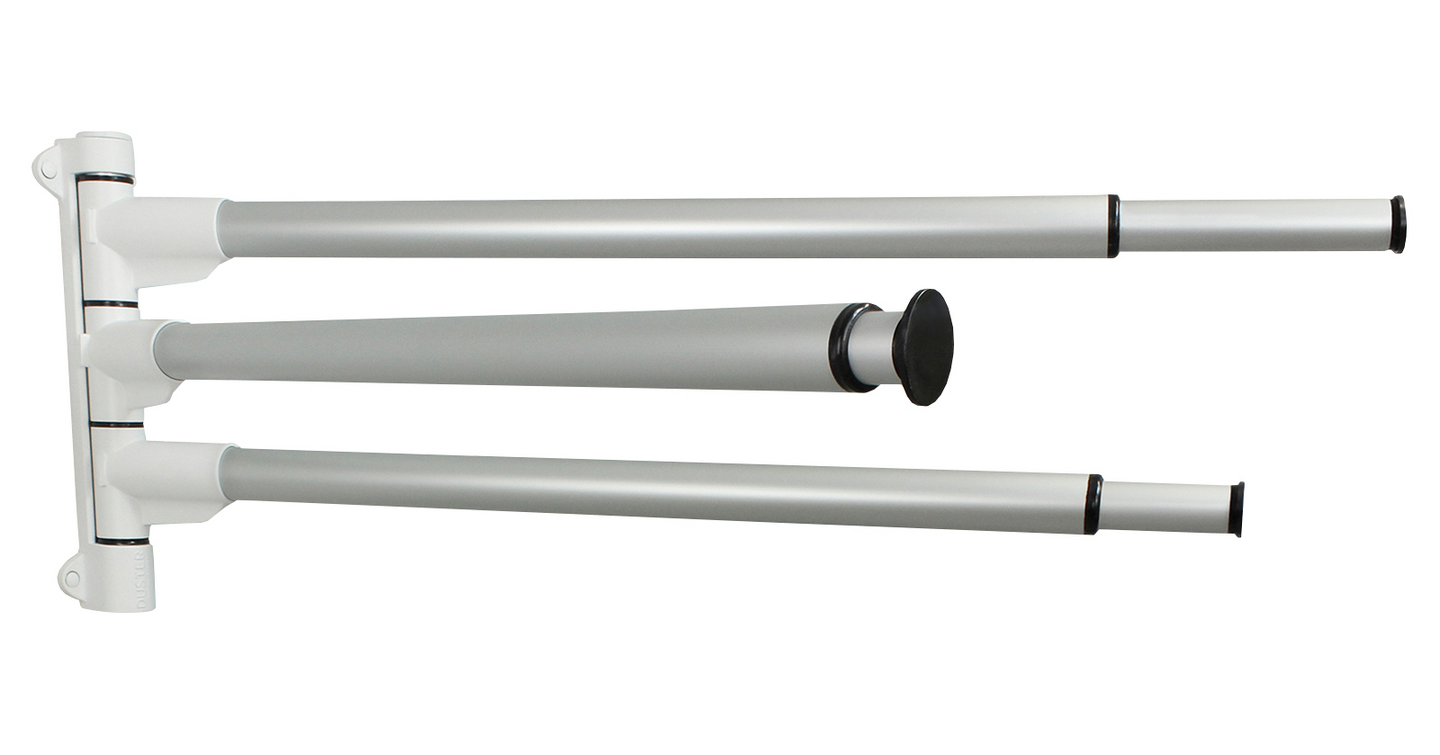 Tuuletusteline Pisla Duster L valkoinen